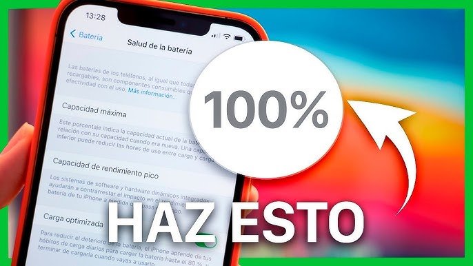 Prolonga la vida útil de la batería en iPhone