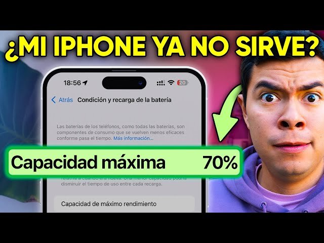 Prolonga la vida útil de la batería en iPhone